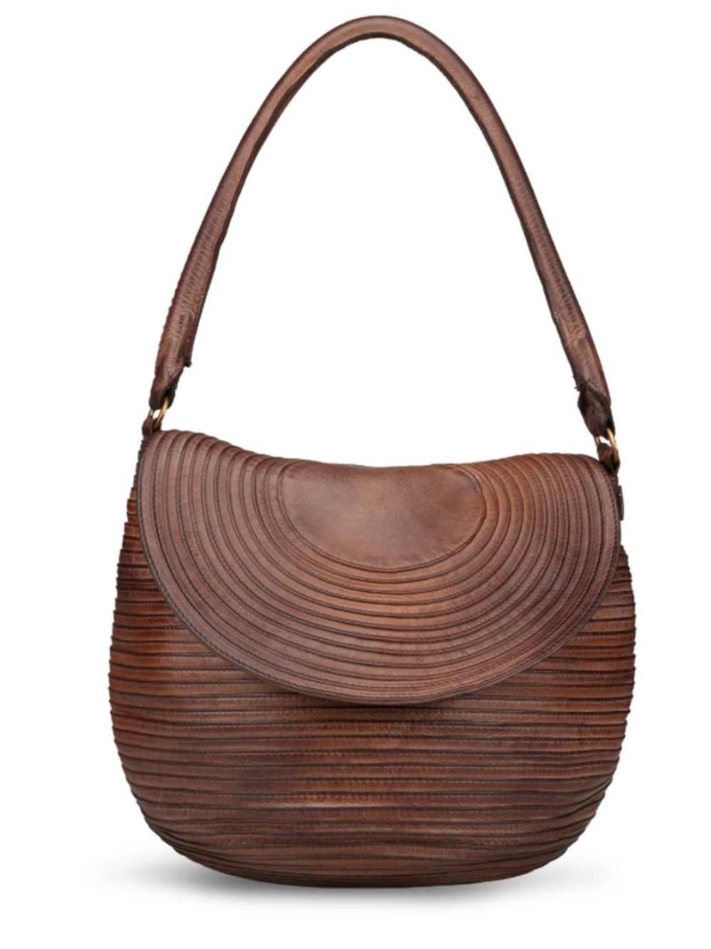 Majo Lab Patrizia Hobo Brown Bag